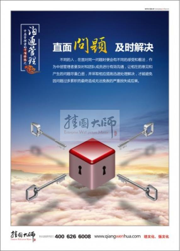 溝通管理 員工溝通 領導辦公室標語 