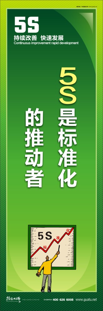 5S是標(biāo)準化的推動者