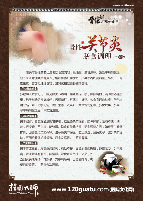 骨科健康教育 骨性關(guān)節(jié)炎膳食調(diào)理